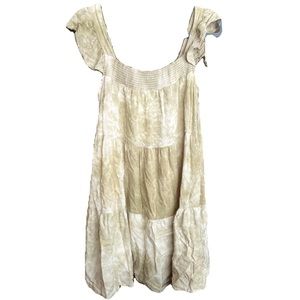 Green Flowy Summer Dress Size L